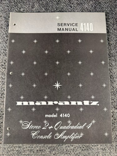 Marantz model 4140 stereo - stereo, +