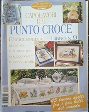 CAPOLAVORI DEL PUNTO CROCE - ENCICLOPEDIA - LIBRO N. 9