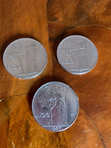 Monete italiane lire - monete,