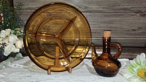 Vintage set piatto ampolla - set,