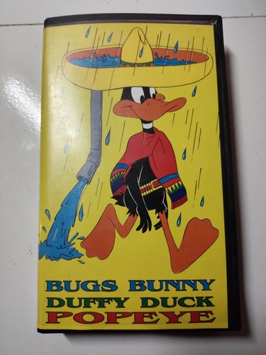 Vhs bugs bunny - vhs, bunny,popeye,duffy