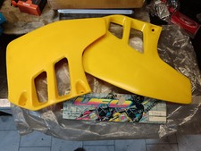 PLASTICHE UFO CONVOGLIATORI RADIATORE  SUZUKI RM 125 anni 89/92