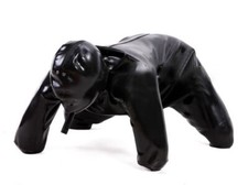 tuta gatto cane copertura completa lattice con cuscinetti tubo bocca rimovibile su misura