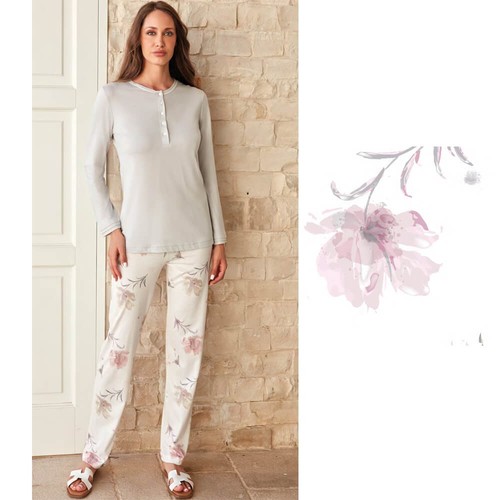 Pigiama donna cotone