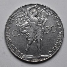 1941  Vaticano   50  centesimi