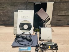 Sony MZ-RH1 Hi-Md Walkman Minidisc Mp3 lettore musicale digitale quasi come nuovo scatola aperta