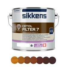 Smalto protettivo per legno Sikkens Cetol Filter 7 Plus protezione dalle intemperie 2,5 L (23,40 €/1 l)