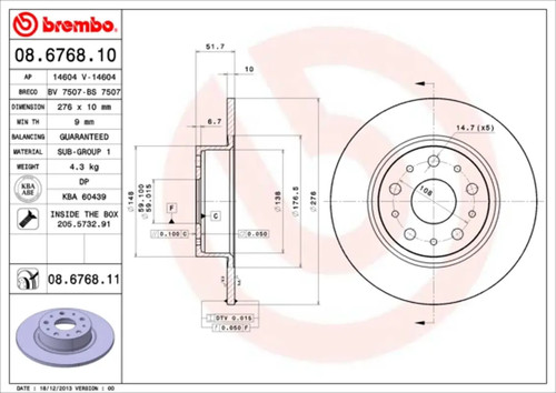 Set freni disco brembo - freni,