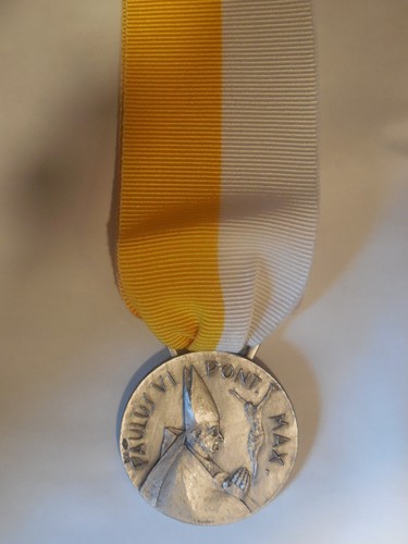 Vaticano medaglia papa paolo - papa,