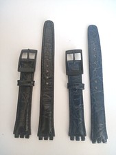 CINTURINO IN PELLE X SWATCH LADY STAMPATO COCCODRILLO 12 MM.