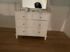 Tyssedal Cassettiera Con 4 Cassetti Bianco 87x76