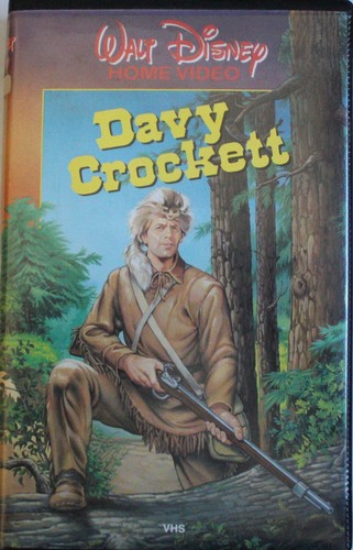 Davy crockett videocassetta - davy,