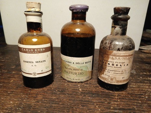 Boccette farmacia vintage - boccette, da
