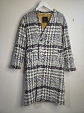 ZARA Cappotto donna bouclé a