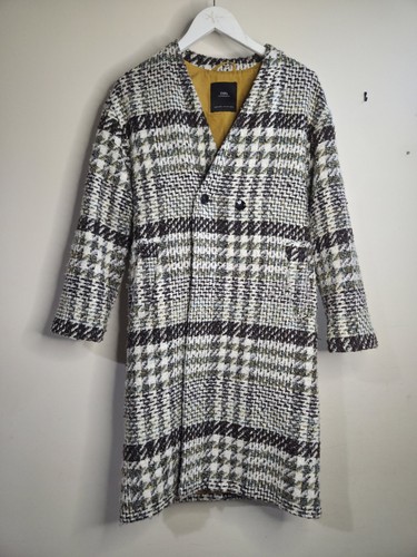 Zara cappotto donna bouclé - cappotto, a