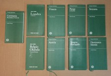 Lotto di 9 GUIDA D'EUROPA Verde . Touring Club Italiano - Francia Austria Londra