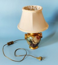 LAMPADA LUME PARALUME IN TERRACOTTA Decorata a mano - Come nuovo