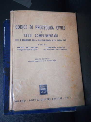 Codice procedura civile - di,