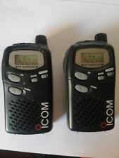 ICOM Ricetrasmettitore IC-4008MK II,coppia+base+4 batterie+1 auricolare+manuale