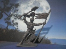 Soldatini Medievale BONUX Guerriero Raro 7,5 cm  Vintage CA