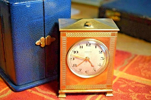 Sveglia zenith bronzo cassa - bronzo, in