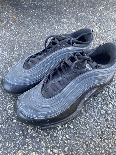 Nike air max black - nike, metallic