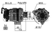 ALTERNATORE KIA CARENS II KIA