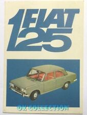 FIAT 125 ENALOTTO - VECCHIA CARTOLINA PUBBLICITARIA anni '70 / Old Postcard