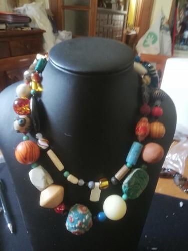 Collana etnica pietra - etnica,
