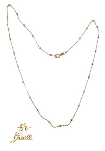 Collana catenina oro giallo - catenina,