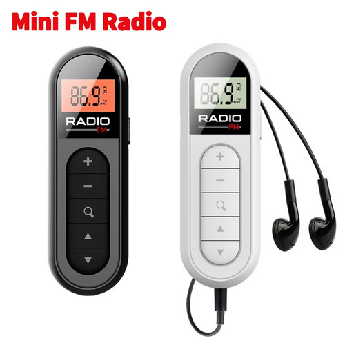 Mini radio portatile - mini, fm