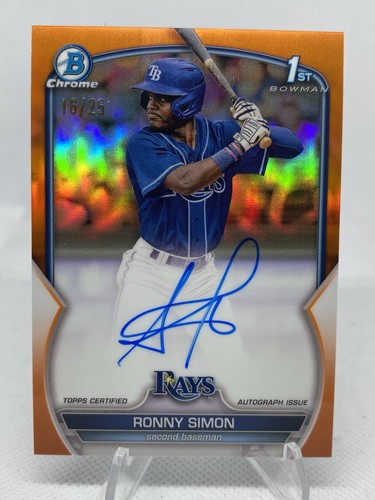 2023 bowman ronny simon - ronny, 1°