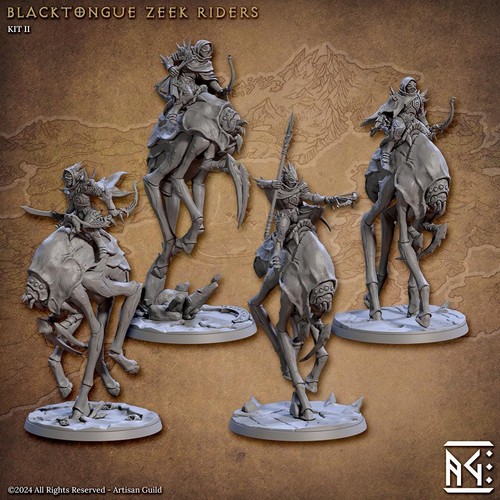 Blacktongue zeek riders kit - blacktongue, 2