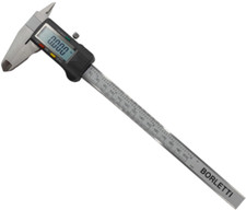 CALIBRO ELETTRONICO DIGITALE BORLETTI EXTRA PRECISO MM. 200 CDJB20 CORSOIO INOX