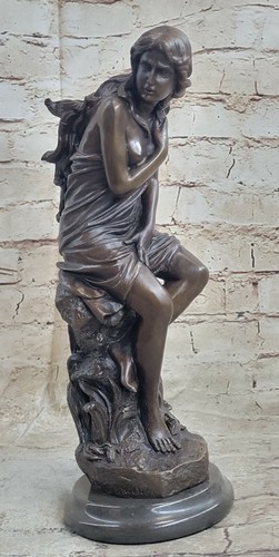 Bronzo scultura nude - nude, maiden