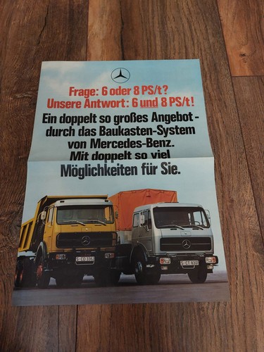 Brochure originale mercedes - brochure,