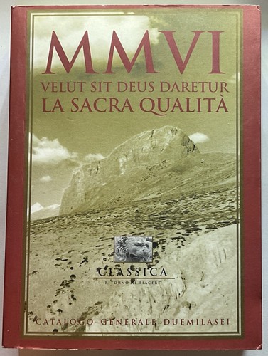 Libro mmvi sacra qualità - libro,