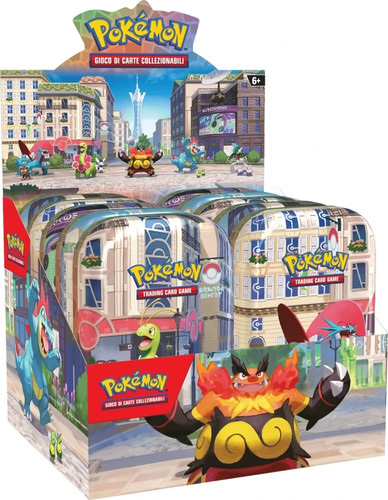 Pokemon mini tin - tin, collezione