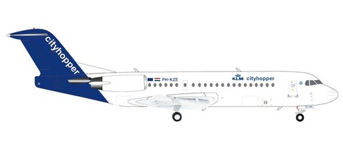 Herpa wings 200 fokker - wings, 1:200