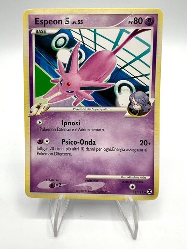 Carta pokemon espeon e4 - carta,