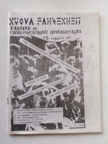 Fanzine nuova fahrenheit 5 - nuova,