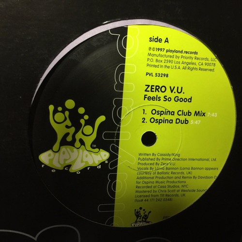 Zero feels good 12 - feels, 12"