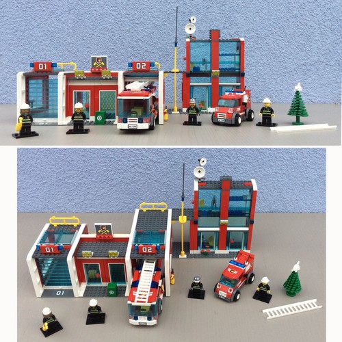 Lego city pompier 7208 - -,