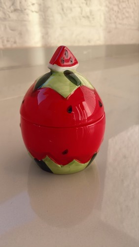 Simpatico barattolo ceramica