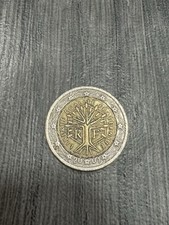  MONETA 2 EURO Francese RF Libertè Ègalitè Fraternitè anno 2001
