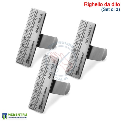 Righello dito dentale scala - dentale,