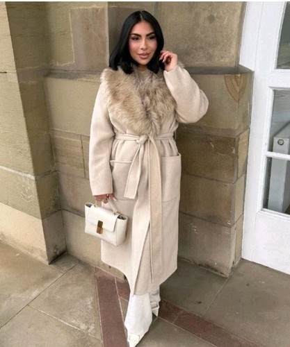 Cappotto zara ecopelliccia - cappotto,