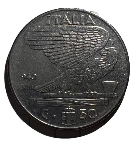 Lire 1940 con aquila - 50,