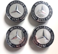 4 Coprimozzi Mercedes 75mm