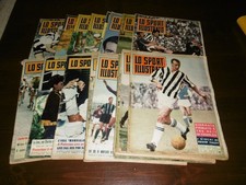 17 LO SPORT ILLUSTRATO ANNO 1960 LOTTO DAL N°8 AL 24 CON FIGURINE PER ALBUM SESS